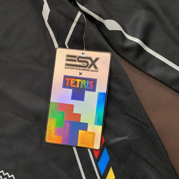 Esports Gaming Gear Tetris Long Sleeve Shirt XXL(18) - Picture 3 of 5